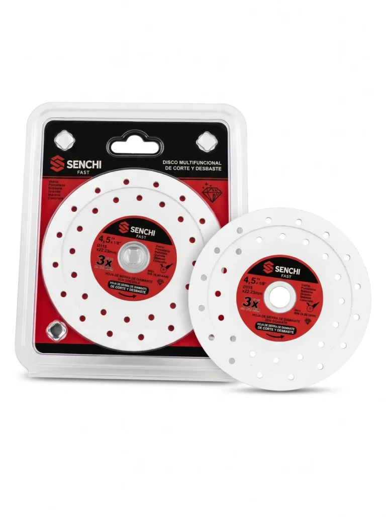 Disco multifuncional de diamante para corte y desbaste 4 1/2"