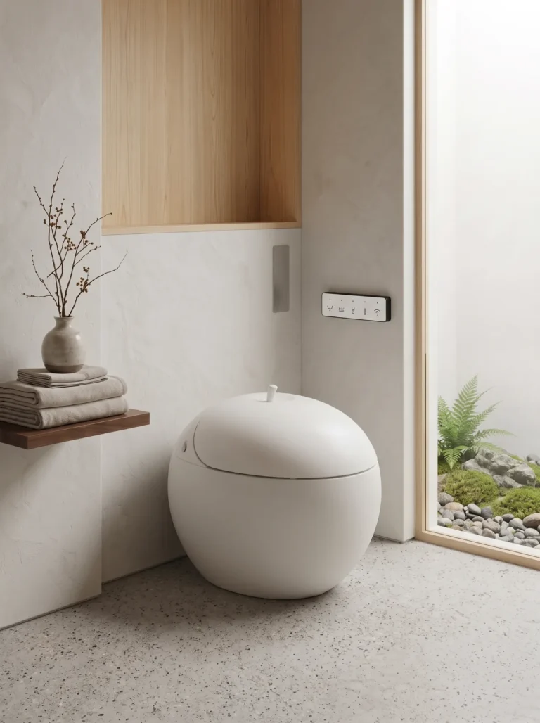 Inodoro inteligente con aromaterapia