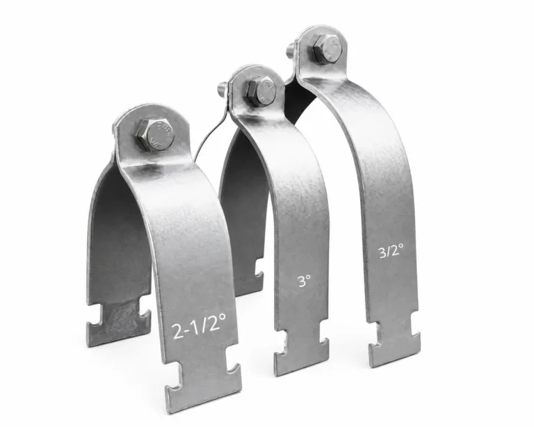 Abrazadera clamp para tubería de gran diámetro
