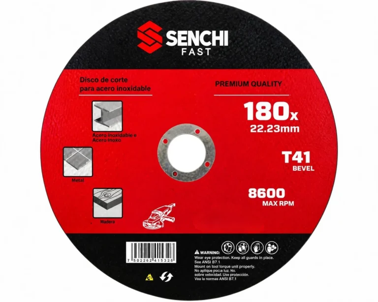 Disco de corte T41 para acero inoxidable 7"
